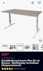 Linesto desk 120x80cm & height adjustable, Huis en Inrichting, Bureaus, Nieuw, Ophalen of Verzenden