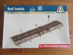 Rail tracks (Italeri 1/72), Ophalen of Verzenden, Zo goed als nieuw, 1:50 of kleiner, Diorama