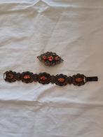 Vintage armband met broche. Set uit de 20er jaren., Ophalen of Verzenden, Gebruikt