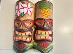 Houten Tiki maskers, Ophalen of Verzenden