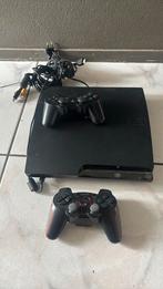 PlayStation 3 met 2 controllers ( goede staat ), Ophalen of Verzenden, Zo goed als nieuw, Met 2 controllers, Slim
