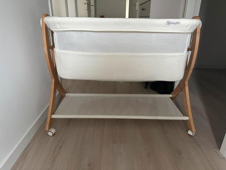 BabyGO Wieg in prachtige staat!, Kinderen en Baby's, Babywiegjes en Ledikanten, Zo goed als nieuw, Wieg, Ophalen of Verzenden