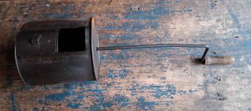 Trommel.  Metaal . Patina.  60 cm.  Ca 1900. beschikbaar voor biedingen