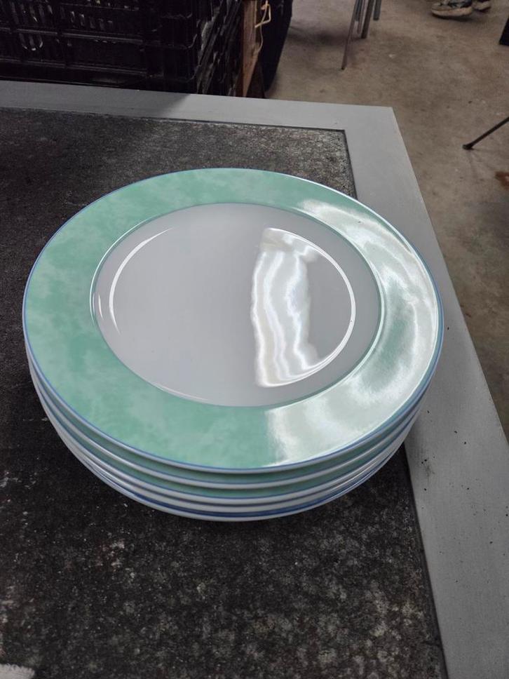 Set van 6  Borden - Arzberg, Huis en Inrichting, Keuken | Servies, Zo goed als nieuw, Bord(en), Overige stijlen, Aardewerk, Ophalen of Verzenden