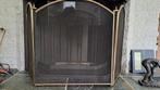 haardscherm messing, Huis en Inrichting, Haarden, Ophalen, Gebruikt, Vrijstaande haard, Houthaard