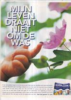 Retro reclame 1996 Klok Heerde wasmiddel lieveheersbeestje, Verzamelen, Retro, Ophalen of Verzenden