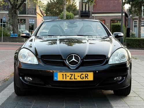 Mercedes-Benz SLK 200 Kompr Roadster 2008 Zwart Automaat, Auto's, Mercedes-Benz, Particulier, SLK, ABS, Airbags, Airconditioning