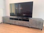 Grote Besta TV kast - 240cm breed, Huis en Inrichting, Kasten | Televisiemeubels, Ophalen, Kunststof, Gebruikt, 200 cm of meer