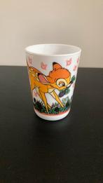 Disney melk beker mok Bambi, Ophalen of Verzenden, Zo goed als nieuw, Servies