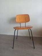 Vintage school stoelen (jaren 70), Twee, Gebruikt, Vintage, Ophalen of Verzenden
