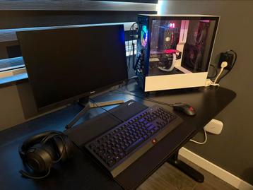 Goed werkende en snelle Game Pc (complete set) beschikbaar voor biedingen