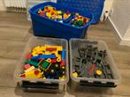 Heel veel Duplo en 2 x treinen met rails uit 90e jaren, Ophalen, Gebruikt