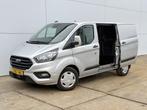 Ford Transit Custom 2.0 TDCI 130PK Automaat L1H1 LED Dubbele, Auto's, Bestelauto's, 4 cilinders, Bedrijf, Diesel, 1000 kg
