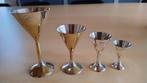Maatbekertjes, verzilverd., Antiek en Kunst, Ophalen of Verzenden