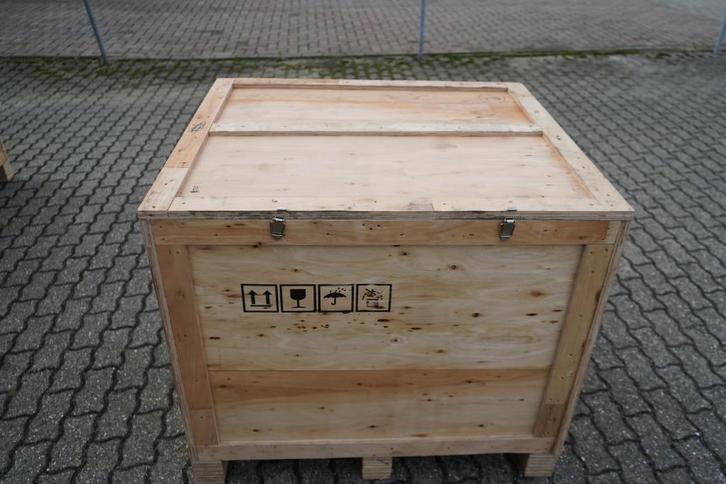 Houten Transportkist 110x90x69 cm, Doe-het-zelf en Verbouw, Kratten en Dozen, Zo goed als nieuw, Krat, 100 cm of meer, 50 cm of meer