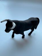 Schleich 13875 Zwarte Stier - Beeldje, Ophalen of Verzenden, Zo goed als nieuw, Boerderijdier, Beeldje of Figuurtje