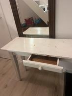 Vintage Console Tafel met Lade, Ophalen, Gebruikt, 100 tot 150 cm, Minder dan 25 cm