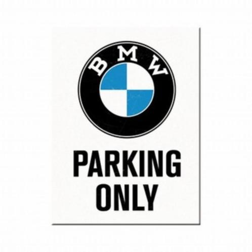 BMW Parking only logo reclame magneet koelkastmagneet, Verzamelen, Automerken, Motoren en Formule 1, Nieuw, Auto's, Ophalen of Verzenden