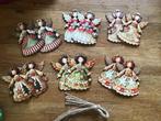 Set van 12 houten kersthangers, nieuw in verpakking., Diversen, Kerst, Ophalen of Verzenden, Nieuw