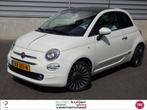 Fiat 500 1.2 Automaat | Lounge | Panoramadak | 16" |  Cruise, Stof, Gebruikt, Met garantie (alle), Wit