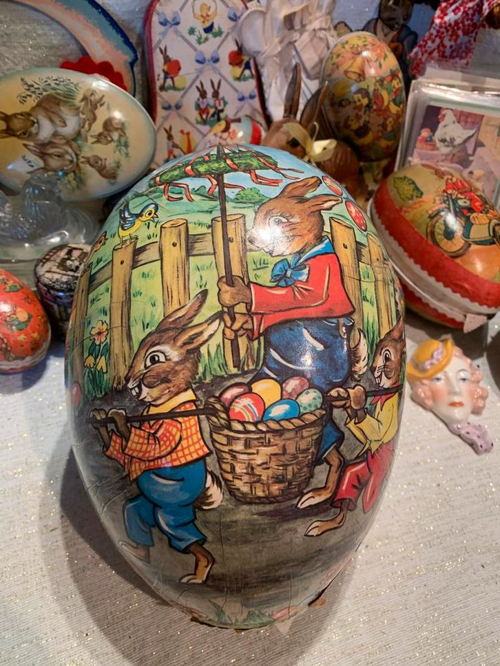 Groot Paasei candycontainer, Diversen, Pasen, Zo goed als nieuw, Ophalen of Verzenden