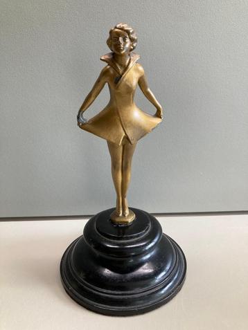 art deco beeld Josef Lorenzl (1892-1950) 'the kiss' beschikbaar voor biedingen