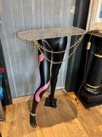 Paspop met tafeltje, Huis en Inrichting, Tafels | Bijzettafels, Ophalen, Rechthoekig, Hout