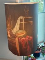lampenkap met afbeelding schilderij - stilleven, Huis en Inrichting, Ophalen, Overige kleuren, Rond, Zo goed als nieuw