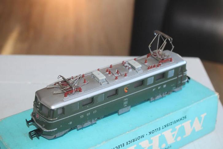 Märklin 3050 E-lok Ae 6/6 van de SBB/CFF, Hobby en Vrije tijd, Modeltreinen | H0, Gebruikt, Locomotief, Wisselstroom, Märklin