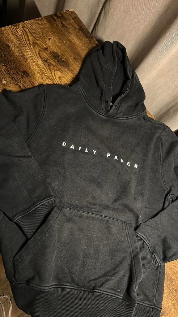 Hoodie zwart S van ‘ Daily Paper ‘, Ophalen of Verzenden, Zo goed als nieuw, Zwart