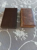 Antiek lederen missaal met foedraal 1937, Antiek en Kunst, Antiek | Religie, Ophalen of Verzenden
