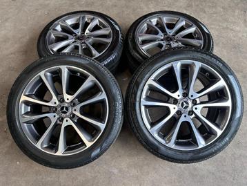 18 inch originele velgen + zomerbanden Mercedes E klasse  beschikbaar voor biedingen