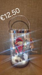 Kerst Stolp Decoratie, Overige materialen, Ophalen of Verzenden, Kaars, Minder dan 25 cm