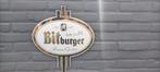Leuk Emaille reclamebord van Bitburger, Ophalen of Verzenden, Gebruikt, Reclamebord, Plaat of Schild, Overige merken