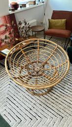 LAATSTE KANS! Rotan Loungestoel Papasan exclusief kussen., Huis en Inrichting, Stoelen, Ophalen, Bruin, Nieuw, Riet of Rotan