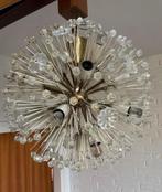 Sputnik Snowball Kroonluchter - Emil Stejnar, jaren '50, Huis en Inrichting, Ophalen, Gebruikt, Glas