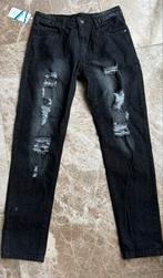 Jeans spijkerbroek zwart met gaten mt l30 nieuw heren, Kleding | Heren, Spijkerbroeken en Jeans, Nieuw, W32 (confectie 46) of kleiner