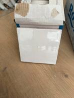 Gebakken witte tegels (13x13cm) - 51 stuks, Doe-het-zelf en Verbouw, Tegels, Ophalen, Minder dan 5 m², Wandtegels, Keramiek