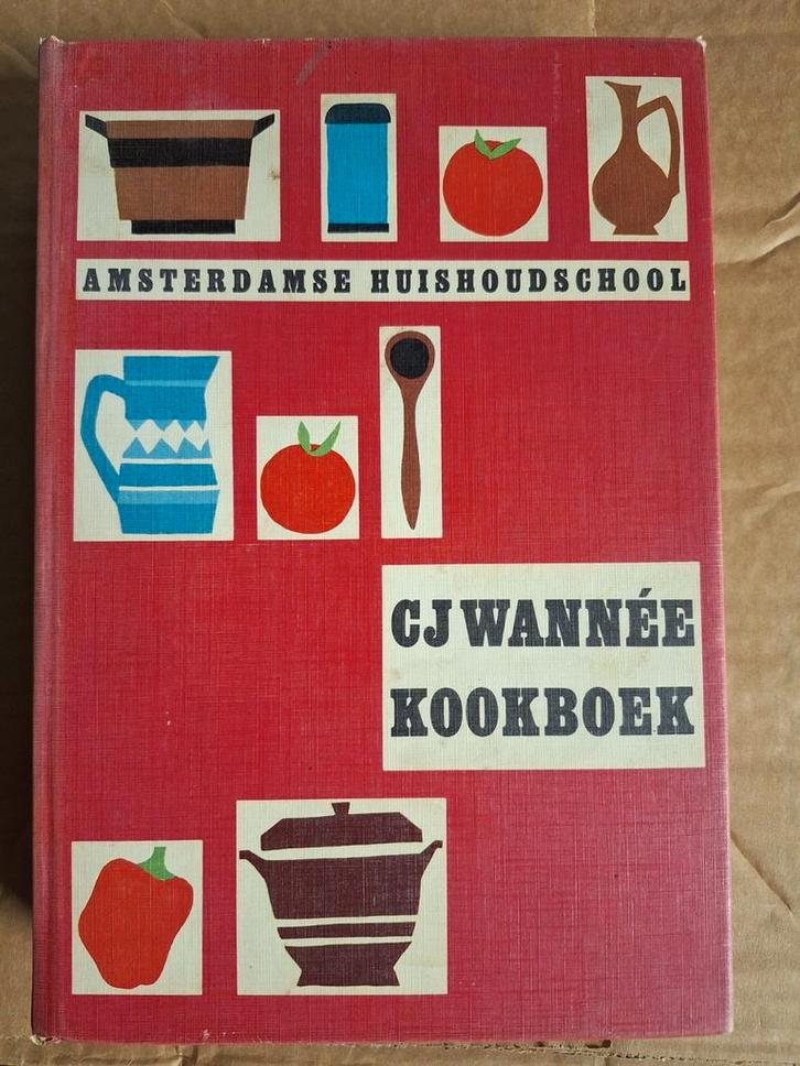 CJ Wannée Kookboek Amsterdamse Huishoudschool, Boeken, Kookboeken, Ophalen of Verzenden