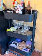 Zwarte trolley met 3 niveaus, Ophalen, Gebruikt