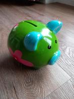 2 spaarpotten van steen en hout, Verzamelen, Ophalen of Verzenden, Zo goed als nieuw, Dier