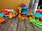 VTech Toet Toet autogarage/ baan delen/ losse auto’s, Ophalen of Verzenden, Gebruikt