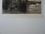 Ets huizen aan het water in Dordrecht, Zilcken n. Maris 1880, Verzenden
