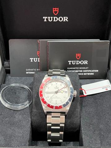 Tudor Black Bay GMT White dial 79830RB Nieuw beschikbaar voor biedingen