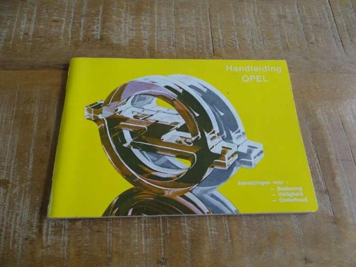 Opel Manta-Ascona-Rekord-Kadett - Handleiding NL Druk 1981, Auto diversen, Handleidingen en Instructieboekjes, Verzenden