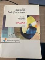 Basisboek Bedrijfseconomie - Opgavenboek, 9e editie, Ophalen of Verzenden, Gelezen, Economie en Marketing