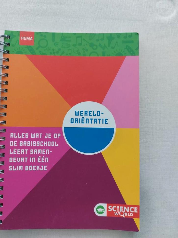 Wereldoriëntatie Basisschool - HEMA Science World, Boeken, Schoolboeken, Zo goed als nieuw, Aardrijkskunde, VMBO, Ophalen of Verzenden