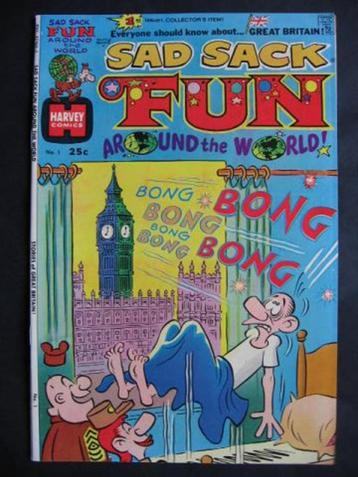 Sad Sack: Fun Around The World #1 Harvey 1974 One-shot beschikbaar voor biedingen