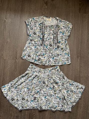 Meisjes setje rokje en shirtje van Zadig & Voltaire mt 176 beschikbaar voor biedingen