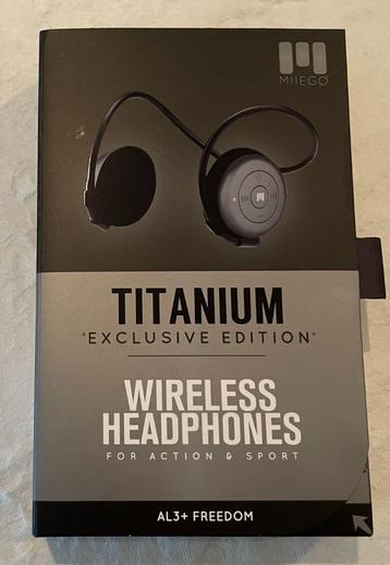 MIIEGO AL3+ Freedom Zwart draadloze on-ear sport koptelefoon beschikbaar voor biedingen